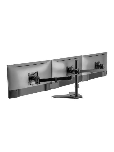 ACTECK SOPORTE DE ESCRITORIO PARA 3 MONITORES 17 - 27 HASTA 21KG