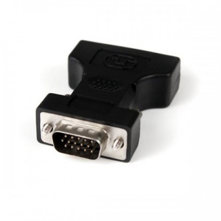 STARTECH  ADAPTADOR DVI HEMBRA - VGA MACHO NEGRO