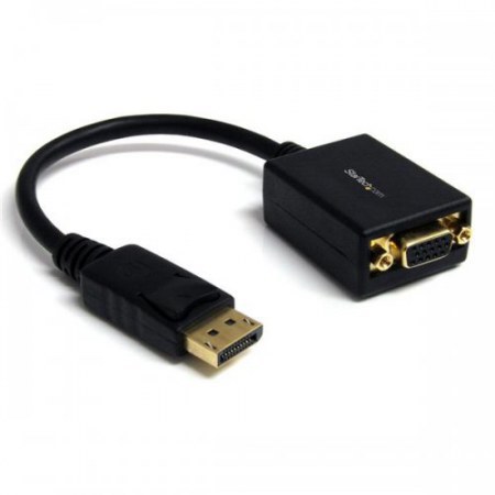 STARTECH  CABLE DISPLAYPORT 1.2 MACHO - VGA HEMBRA 1080P 36CM