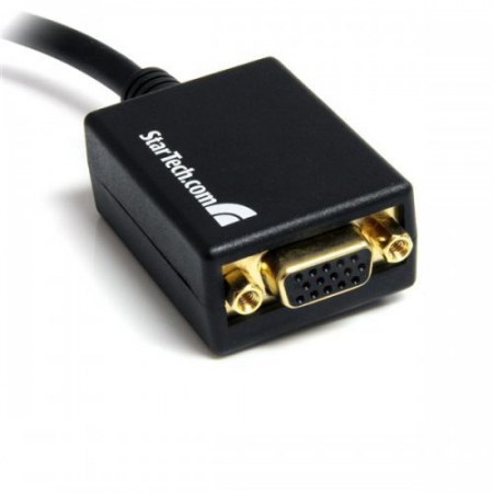 STARTECH  CABLE DISPLAYPORT 1.2 MACHO - VGA HEMBRA 1080P 36CM
