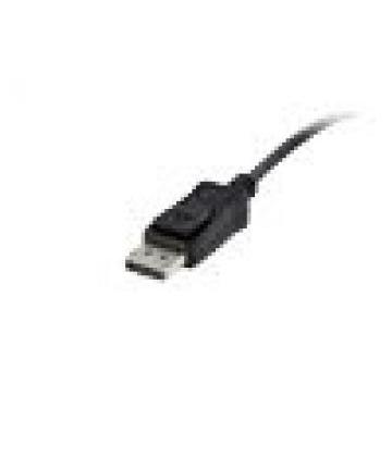 STARTECH  CABLE DISPLAYPORT 1.2 MACHO - VGA 25CM NEGRO