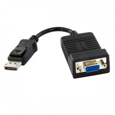STARTECH  CABLE DISPLAYPORT 1.2 MACHO - VGA 25CM NEGRO