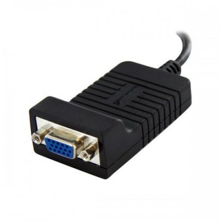 STARTECH  CABLE DISPLAYPORT 1.2 MACHO - VGA 25CM NEGRO