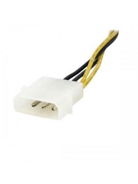 STARTECH  ADAPTADOR DE CORRIENTE EPS DE 4-PIN A 8-PIN DE 6 MACHO - HEMBRA 15CM
