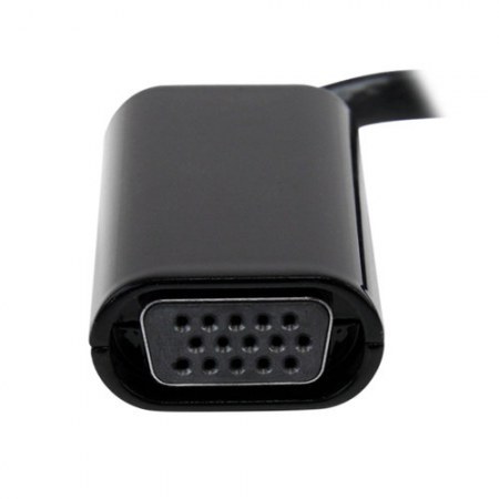 STARTECH  ADAPTADOR DE VIDEO CONVERTIDOR USB 3.0 MACHO - VGA HEMBRA 6CM NEGRO