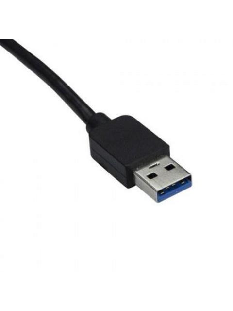 STARTECH  ADAPTADOR USB 3.0 MACHO - 2X DISPLAYPORT HEMBRA NEGRO