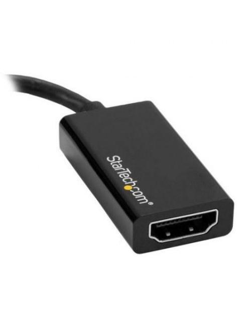 STARTECH  ADAPTADOR DISPLAYPORT 1.4 MACHO - HDMI HEMBRA 4K 60HZ 21CM NEGRO