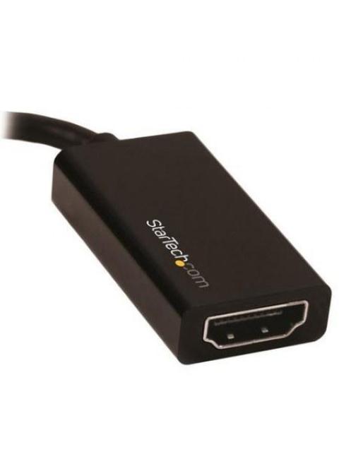 STARTECH  ADAPTADOR MINI DISPLAYPORT 1.4 MACHO - HDMI HEMBRA 4K 60HZ 15CM NEGRO
