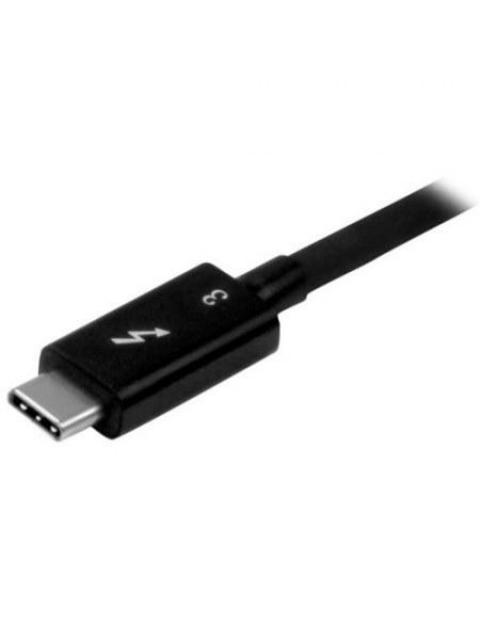 STARTECH  ADAPTADOR DE VIDEO THUNDERBOLT 3 A DOBLE HDMI 4K 60HZ PLATA