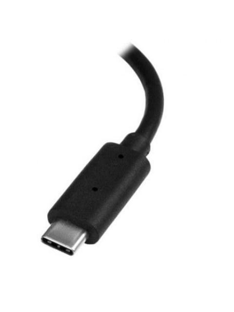 STARTECH  ADAPTADOR DE VIDEO EXTERNO USB-C MACHO - VGA HEMBRA NEGRO