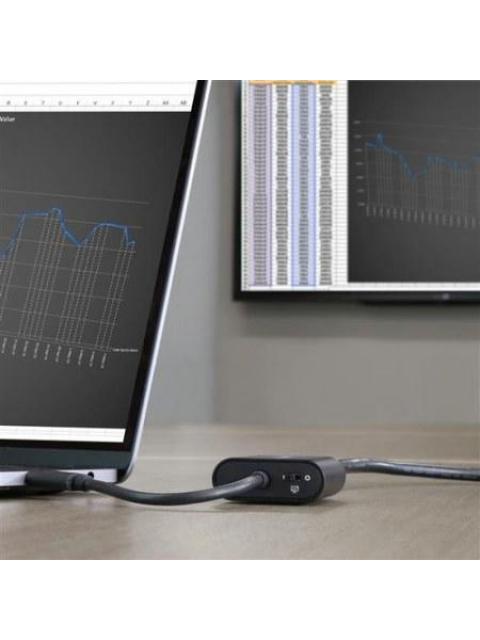 STARTECH  ADAPTADOR DE VIDEO EXTERNO USB-C MACHO - VGA HEMBRA NEGRO