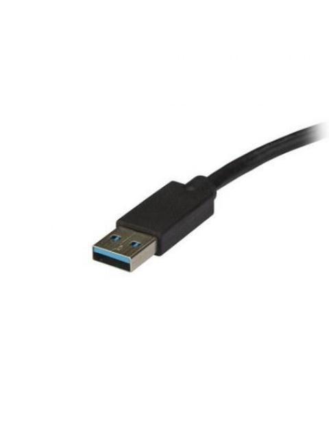 STARTECH  ADAPTADOR DE VIDEO USB 3.0 MACHO - DISPLAYPORT HEMBRA NEGRO