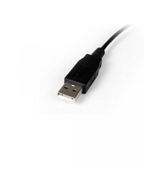 STARTECH  ADAPTADOR DE CAPTURA DE VIDEO USB MACHO - COMPOSITE-S-VIDEO-2X RCA HEMBRA NEGRO