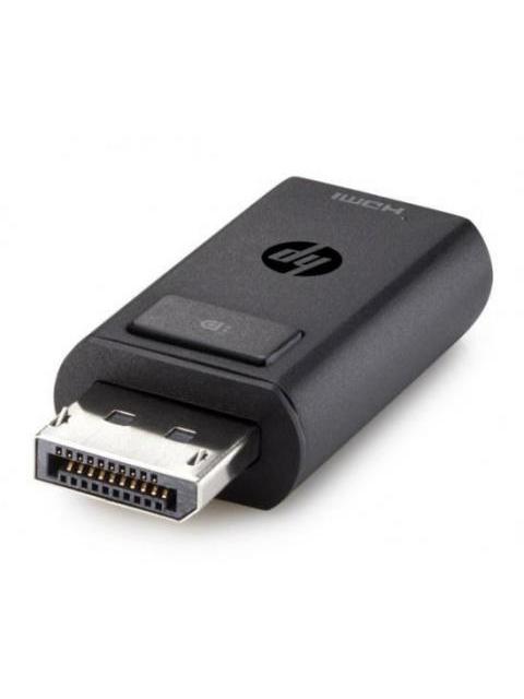 ADAPTADOR DE VIDEO HP DISPLAY PORT MACHO A HDMI HEMBRA NEGRO