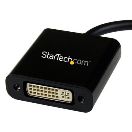 STARTECH  ADAPTADOR MINI DISPLAYPORT 1.2 MACHO - DVI-I HEMBRA 1080P NEGRO