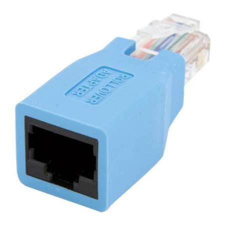 STARTECH  ADAPTADOR ROLLOVER DE CONSOLA CISCO PARA CABLE RJ45 ETHERNET MACHO - HEMBRA