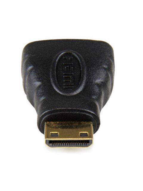 STARTECH  ADAPTADOR MINI HDMI MACHO - HDMI HEMBRA NEGRO