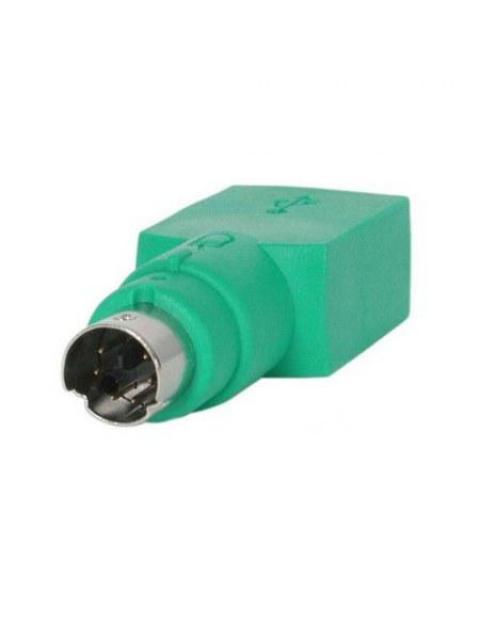STARTECH  ADAPTADOR PS-2 MACHO - USB A HEMBRA VERDE