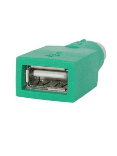 STARTECH  ADAPTADOR PS-2 MACHO - USB A HEMBRA VERDE