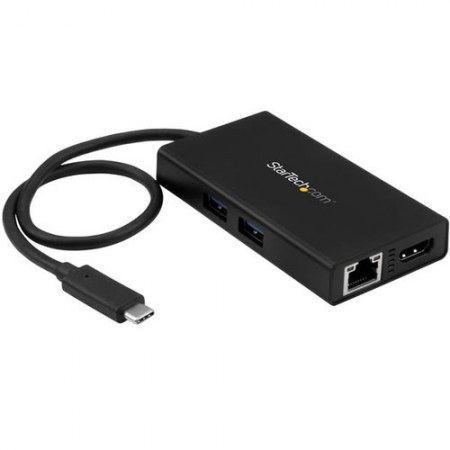 STARTECH  ADAPTADOR USB-C MULTIFUNCION PARA LAPTOPS 4K HDMI USB 3.0