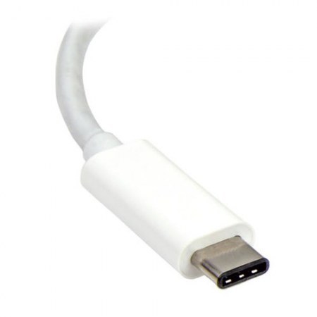 STARTECH  ADAPTADOR DE VIDEO USB C - VGA BLANCO
