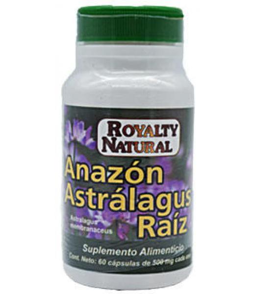 ASTRAGALUZ RAIZ 500 MG 60 CAP ROYALTY NATURAL