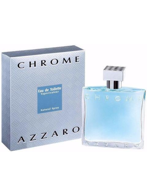 PERFUME AZZARO CHROME EAU DE TOILETTE CITRICO ACUATICO 200ML