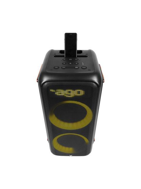 BAFLE VORAGO KSP700 DOBLE 10 2 + 2 2 120WRMS - BT - TWS - MICROFONO RECARGABLE - USB - TF - AUDIO HIFI CON SUPER BASS - CAJON DE MADERA - POWER BANK