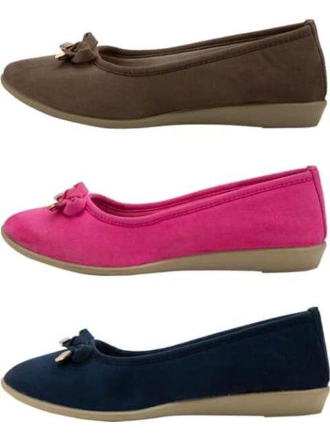 TRIPACK BALLERINAS CON MOÑO MULTICOLOR MIRAGE