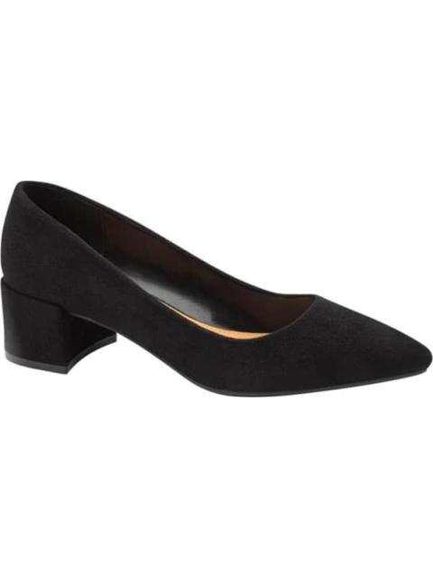 BALLERINA TACON BAJO NEGRO VI LINE FASHION