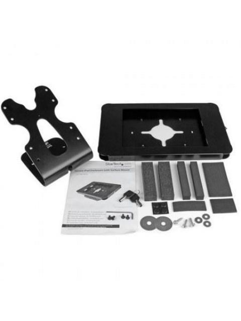 STARTECH  BASE DE ESCRITORIO-PARED CON SEGURO PARA IPAD 9.7 NEGRO