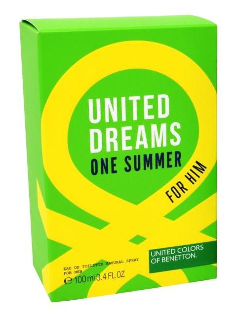 BENETTON ONE SUMMER FOR HIM 100 ML EDT SPRAY - HOMBRE