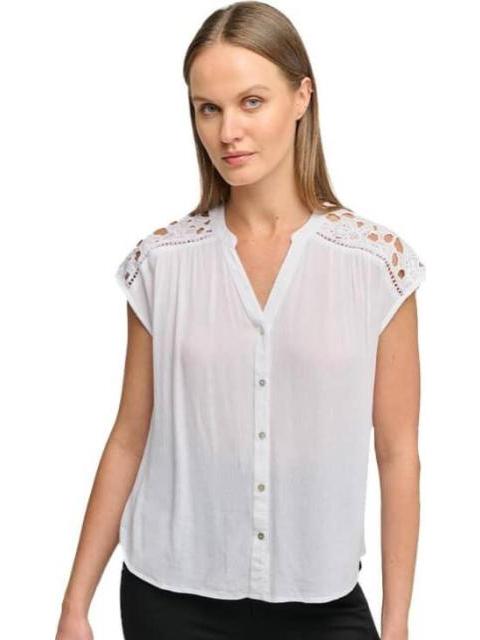 BLUSA BORDADA BLANCO HOLLY LAND