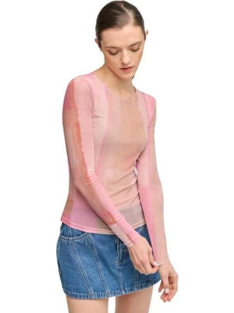 BLUSA CON TRANSPARENCIA ROSA HOLLY LAND