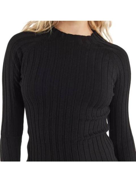BLUSA MANGA LARGA NEGRO HOLLY LAND
