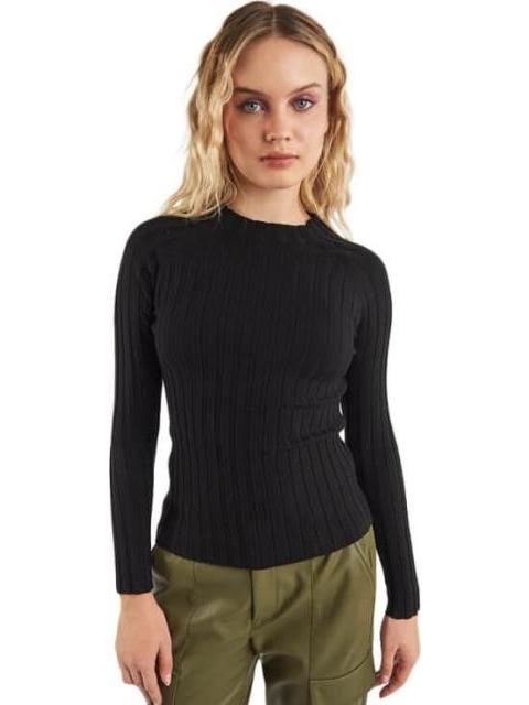 BLUSA MANGA LARGA NEGRO HOLLY LAND