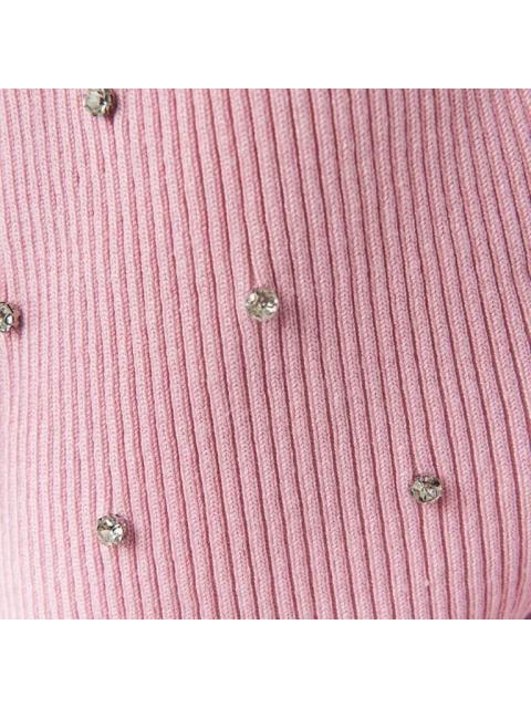 BLUSA CON PEDRERIA ROSA HOLLY LAND