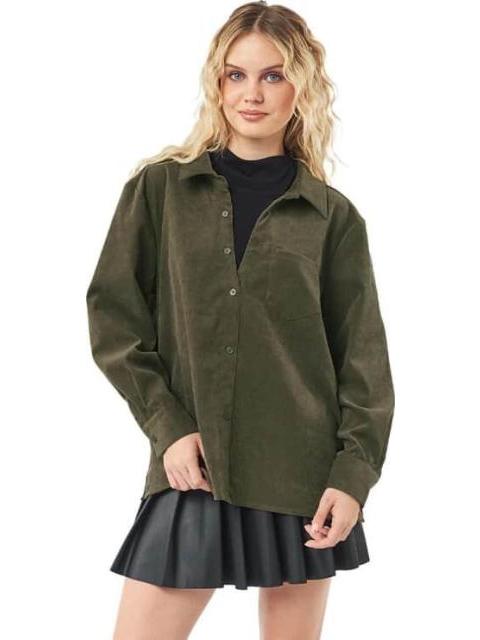 CAMISA OVERSIZE VERDE HOLLY LAND