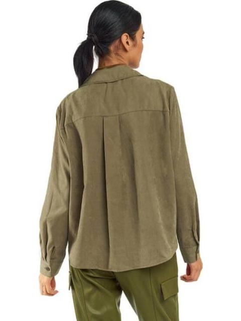 SOBRECAMISA CON CIERRE VERDE HOLLY LAND