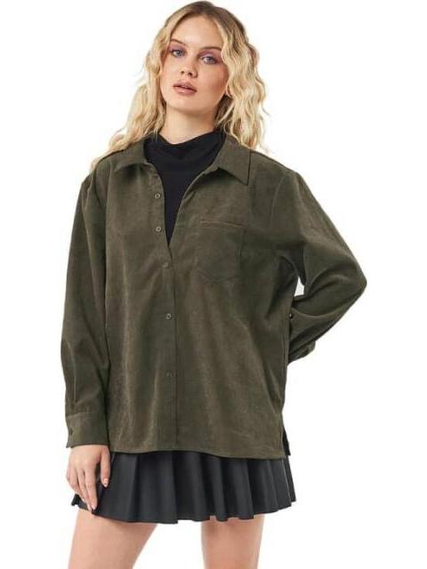 CAMISA OVERSIZE VERDE HOLLY LAND