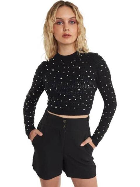 BLUSA PERLAS NEGRO HOLLY LAND