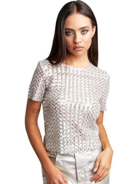 BLUSA LENTEJUELAS LENTEJUELA PLATA HOLLY LAND PREMIUM