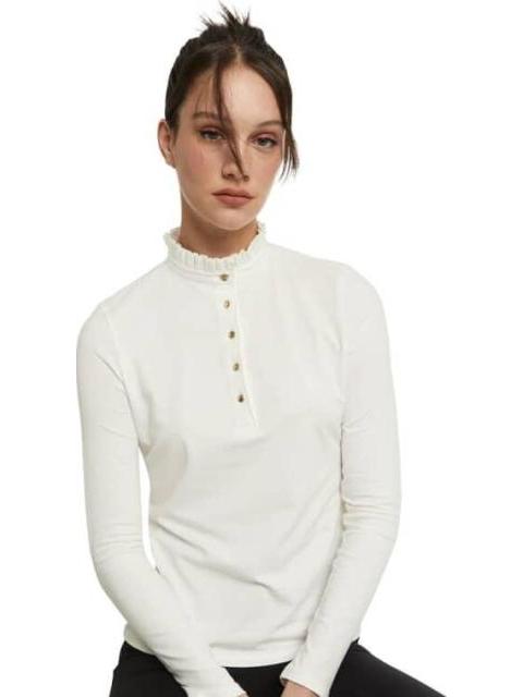 BLUSA MANGA LARGA MARFIL HOLLY LAND