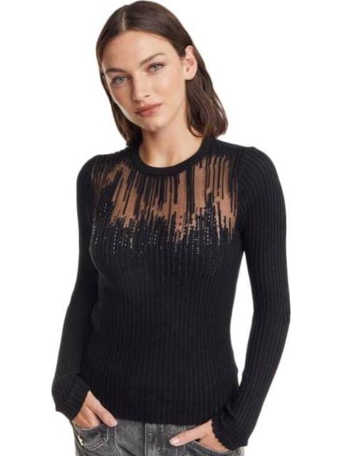 BLUSA MANGA LARGA NEGRO HOLLY LAND