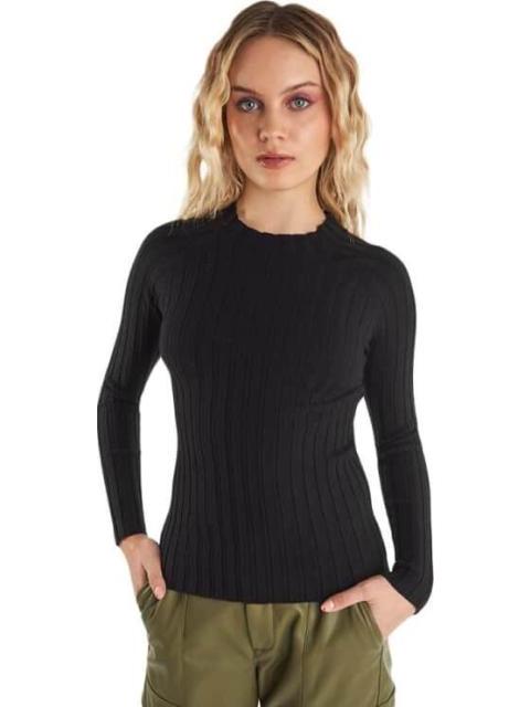 BLUSA MANGA LARGA NEGRO HOLLY LAND