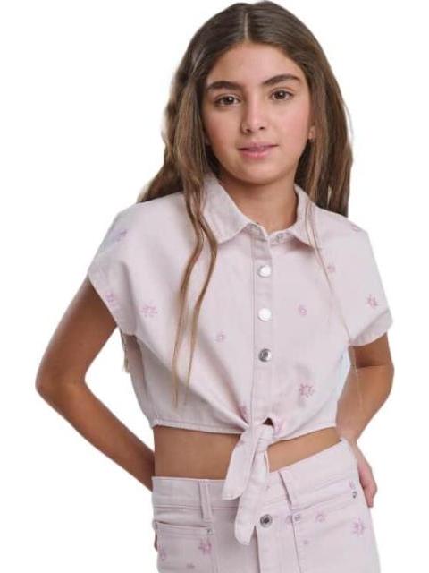 BLUSA MEZCLILLA ROSA HOLLY LAND KIDS