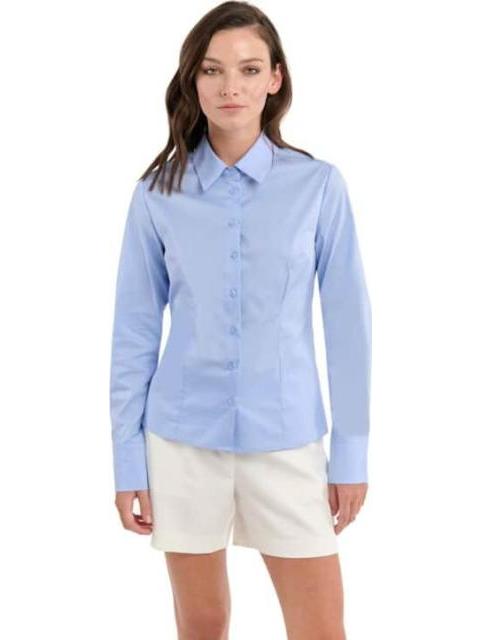 BLUSA POPELINA AZUL HOLLY LAND