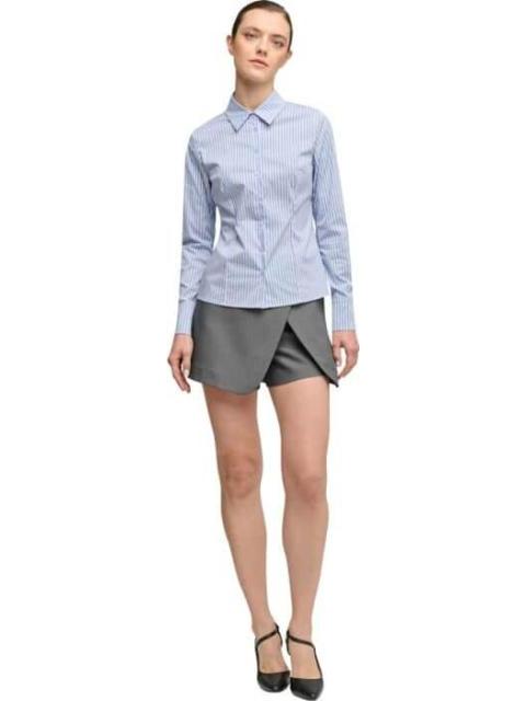 BLUSA POPELINA AZUL HOLLY LAND