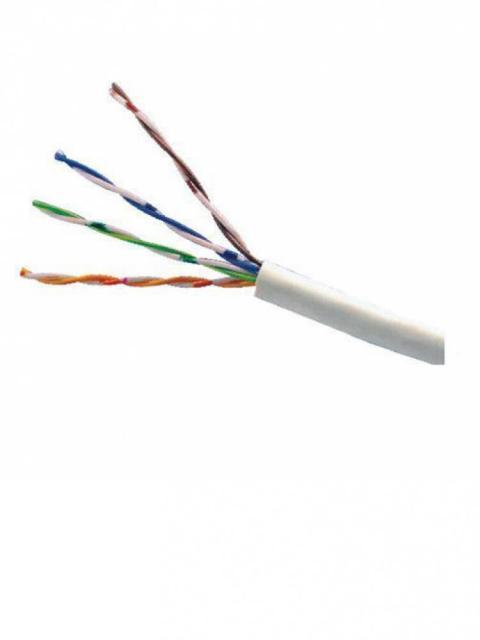 BOBINA DE CABLE SAXXON OUTP5ECCA305BC 305 M CAT5E BLANCO CABLEADO POR UTP INTERIOR