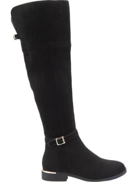 BOTA ALTA HEBILLA METALICA NEGRO TIERRA BENDITA DELUXE
